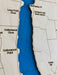 Conesus Lake | Laser Engraved Map
