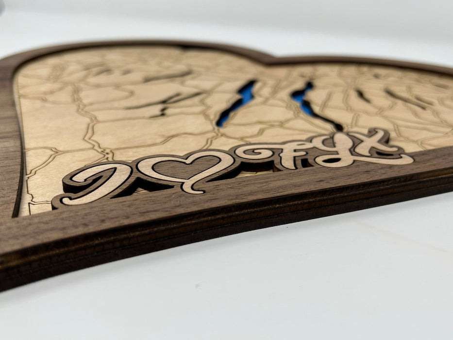 I Love the Finger Lakes Wall Art