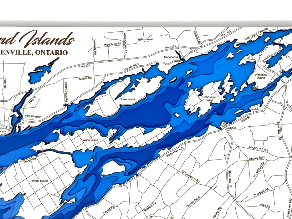 Thousand Islands Map