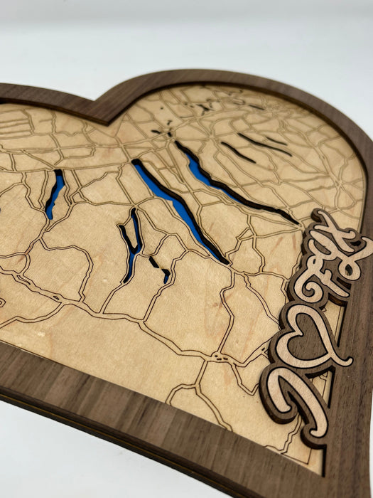 I Love the Finger Lakes Wall Art