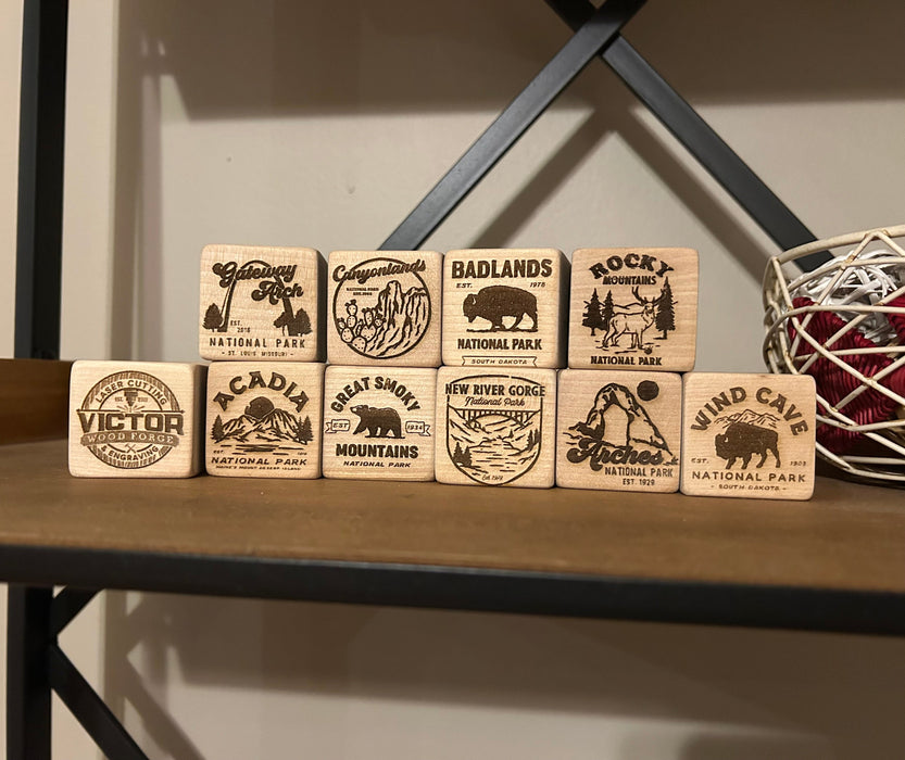 US National Parks Building Blocks