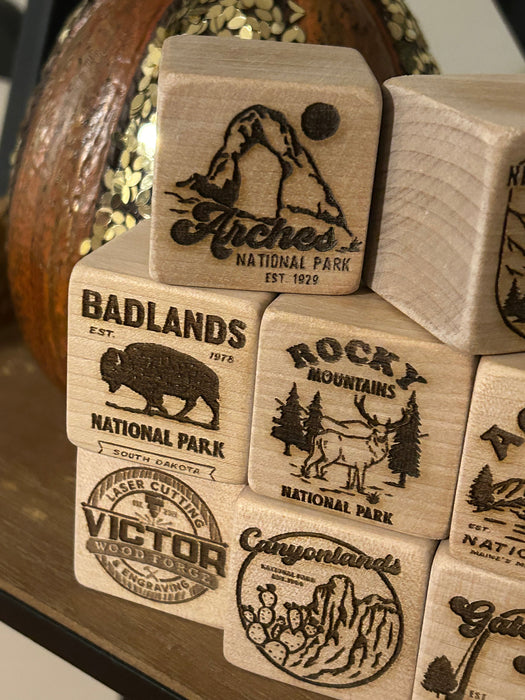US National Parks Building Blocks