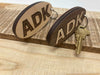 Adirondack ADK Two Tone Laser Engraved Keychain