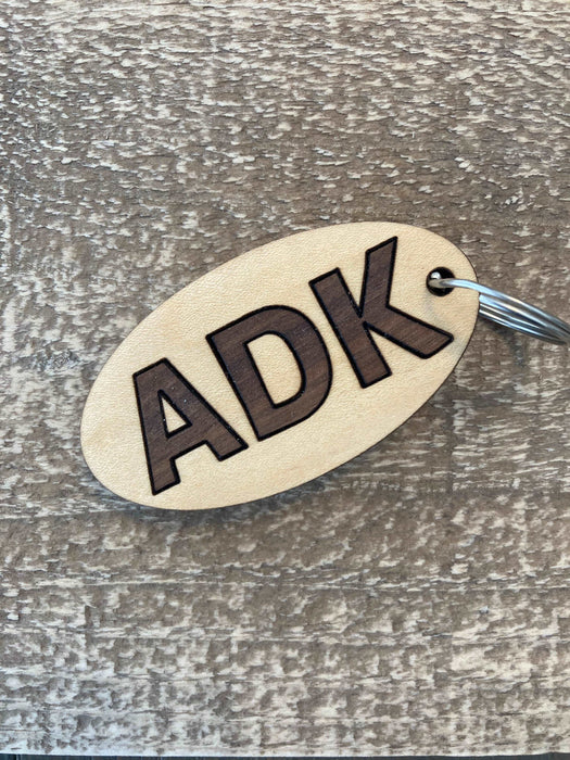 Adirondack Laser-Engraved Keychains | Luggage Pulls | Car Charms