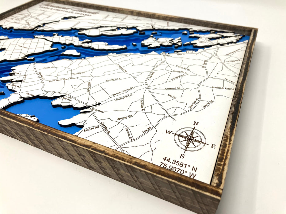 Thousand Islands Map
