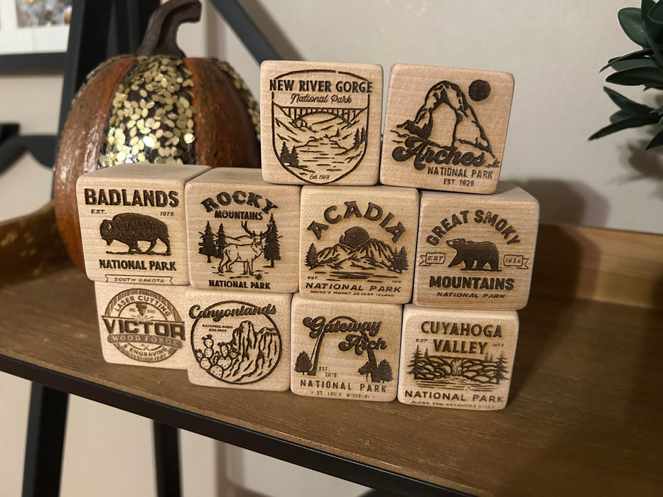 US National Parks Building Blocks