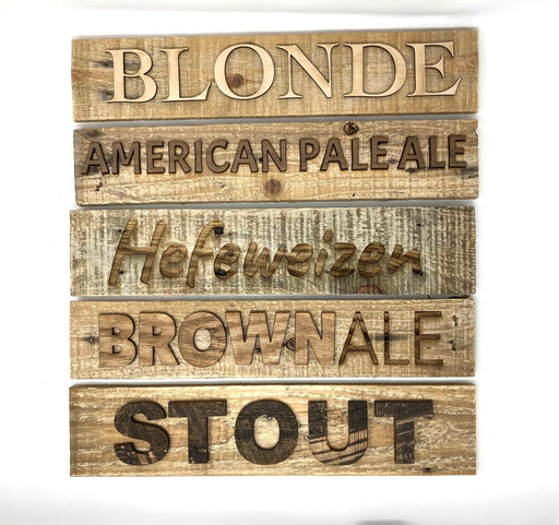 Beer Variety Signs