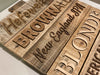 Beer Variety Signs