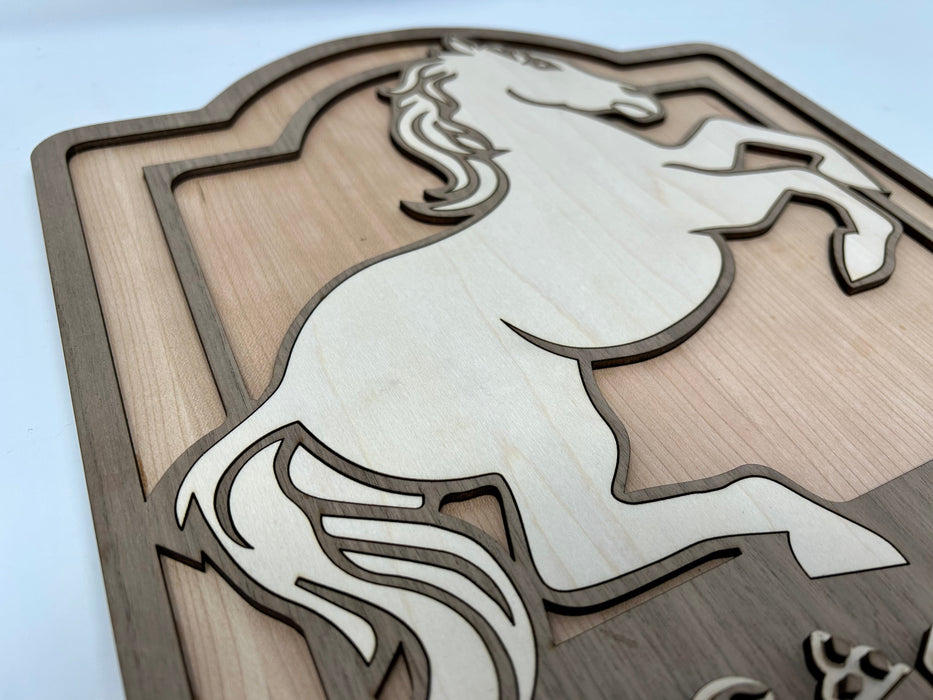 The Prancing Pony Sign