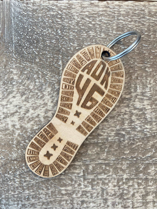 Adirondack Laser-Engraved Keychains | Luggage Pulls | Car Charms