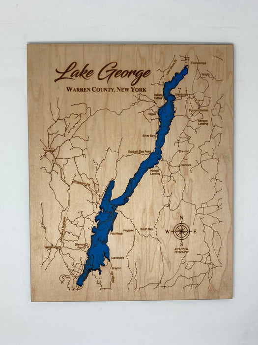 Lake George Map