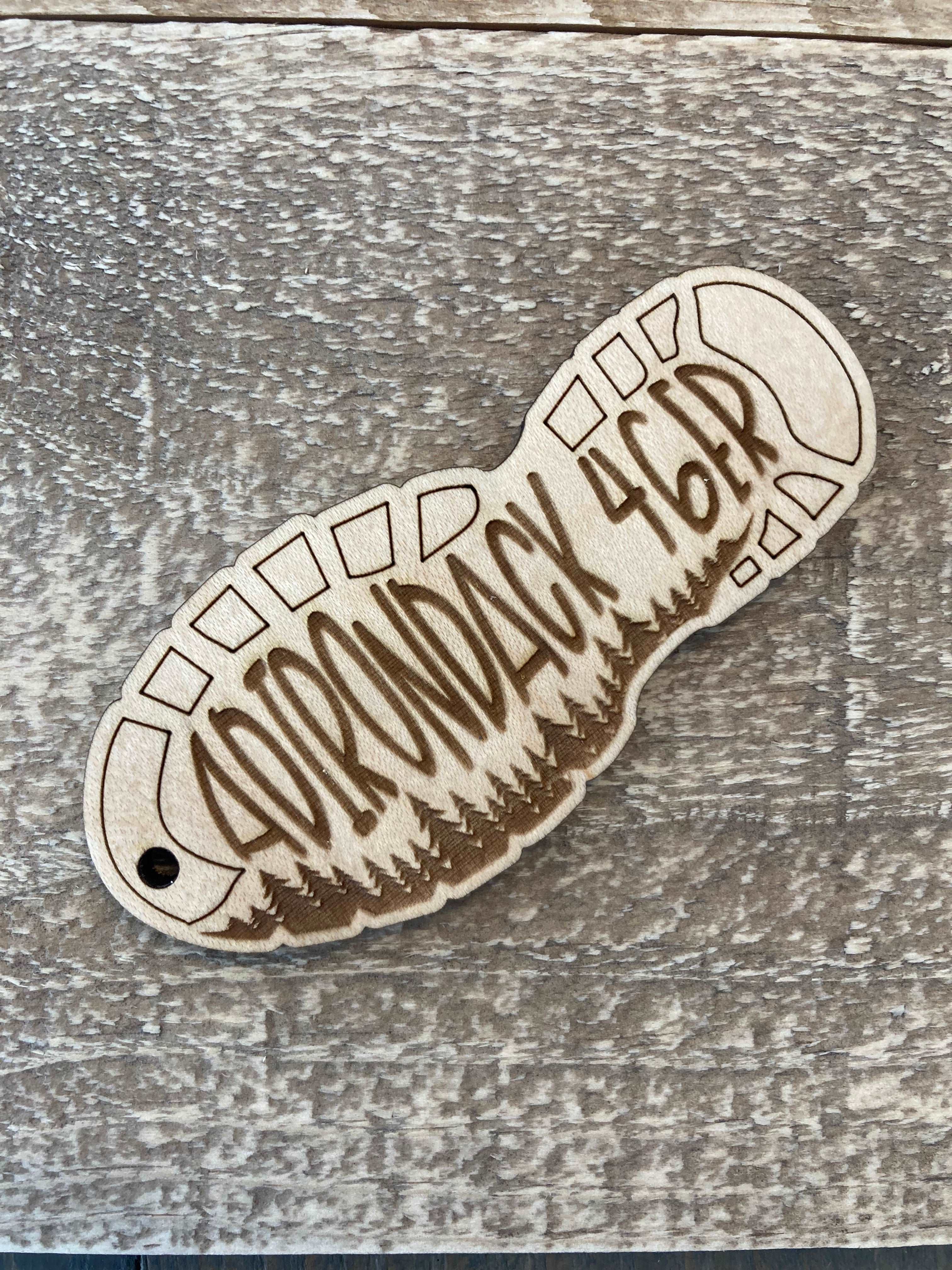Adirondack Laser-Engraved Keychains | Luggage Pulls | Car Charms