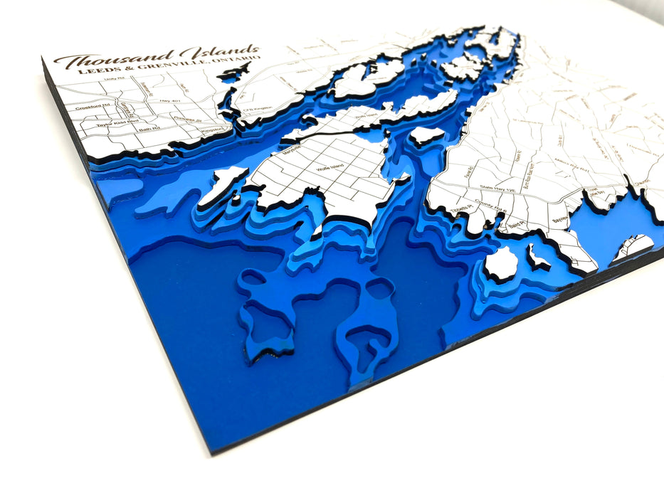 Thousand Islands Map