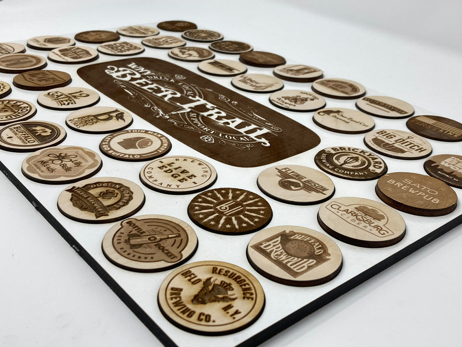 WNY Beer Trail Pass Coin Collection Kit