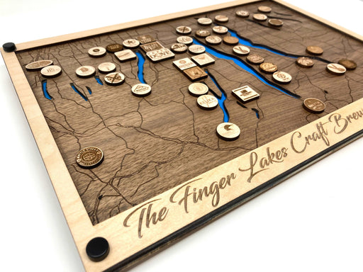 Finger Lakes Craft Brewery Trail Map