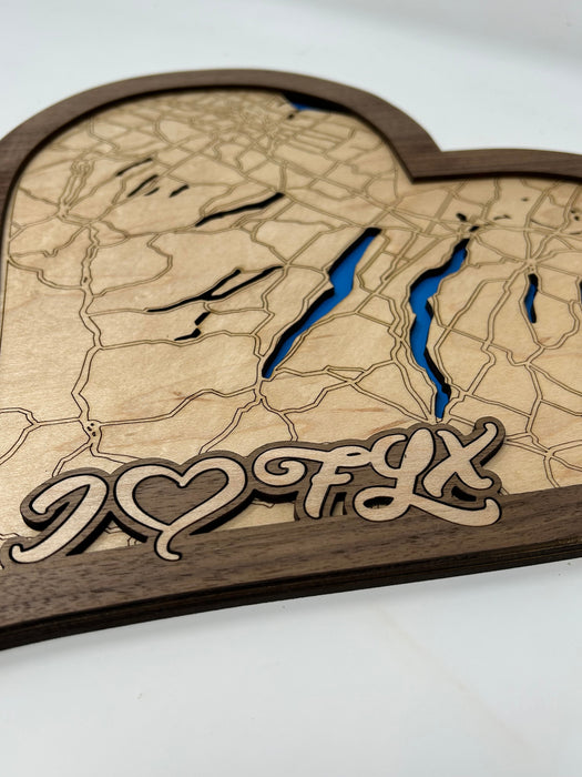 I Love the Finger Lakes Wall Art