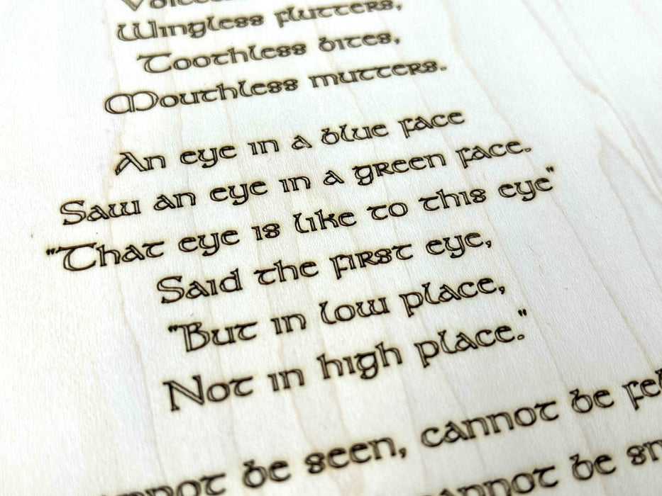 Riddles in the Dark | JRR Tolkien’s Lord of the Rings