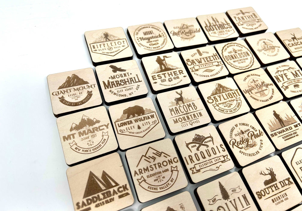 Adirondack Peaks Refrigerator Magnets