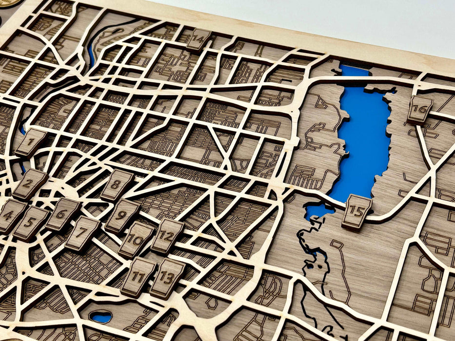 Rochester Craft Brewery Trail Map