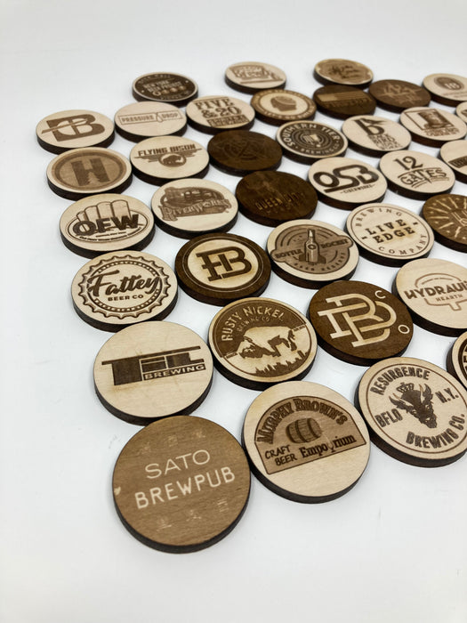 The Western NY Craft Brewery Bar Coin Collection