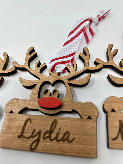 Reindeer Christmas Ornaments