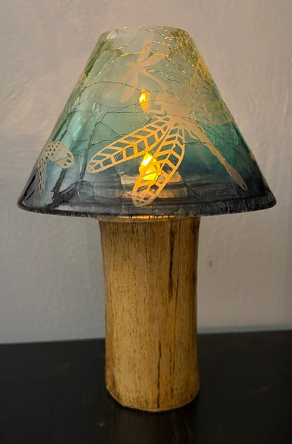 Dragonfly & Birch Lamp