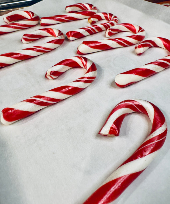 Dye Free Candy Canes- 6 Pack.