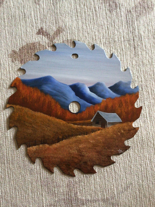 Fall Mountains 7” circular saw blade