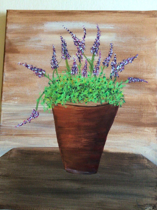 Potted Lavender