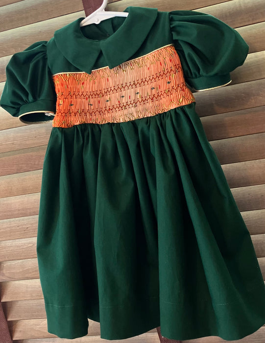Little girl's dress Hand smocked