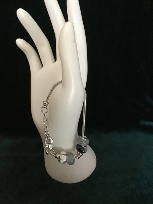 Zodiac adjustable snake bracelet-(February-March)Pisces