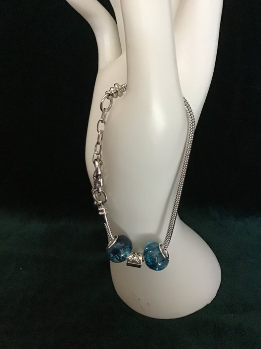 Zodiac adjustable snake bracelet-(February-March)Pisces