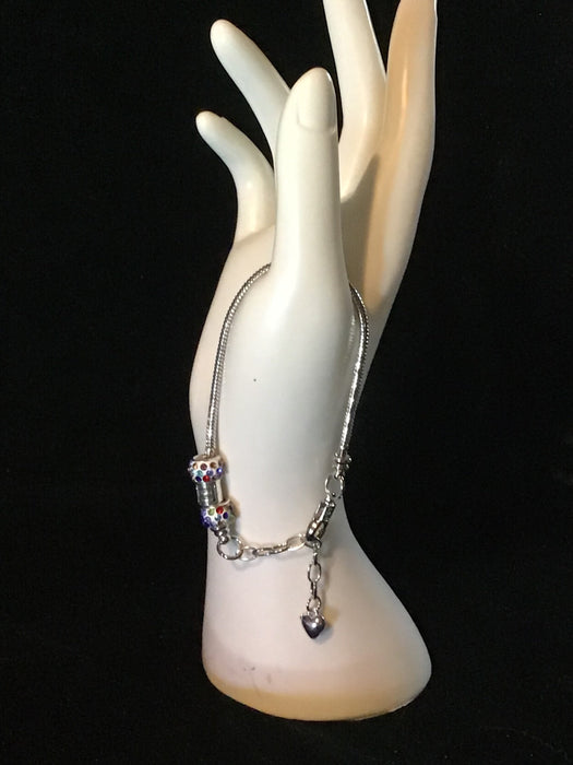 Zodiac adjustable snake bracelet-(May-June)Gemini