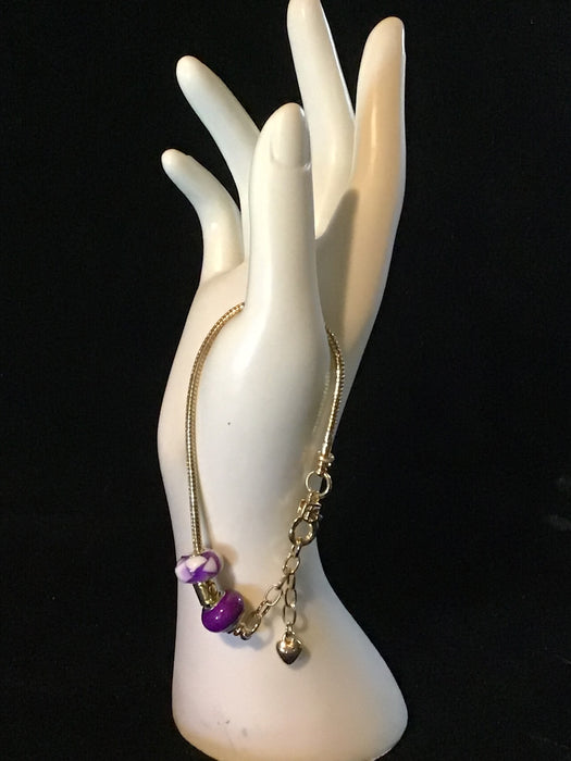 Zodiac adjustable snake bracelet-(June-July)Cancer