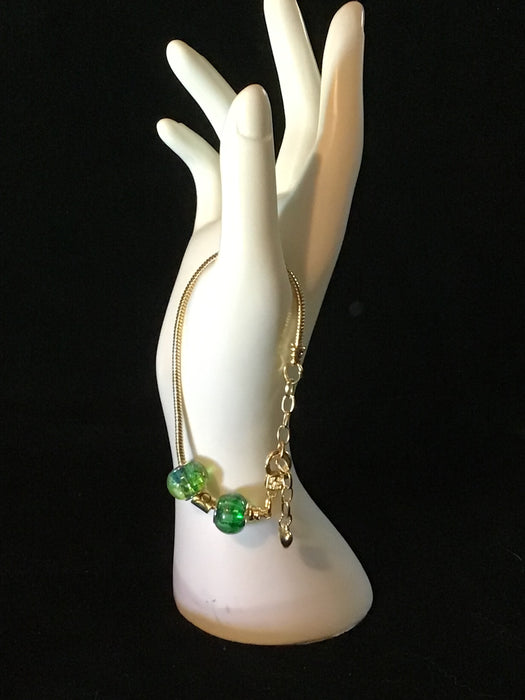 Zodiac adjustable snake bracelet-(June-July)Cancer