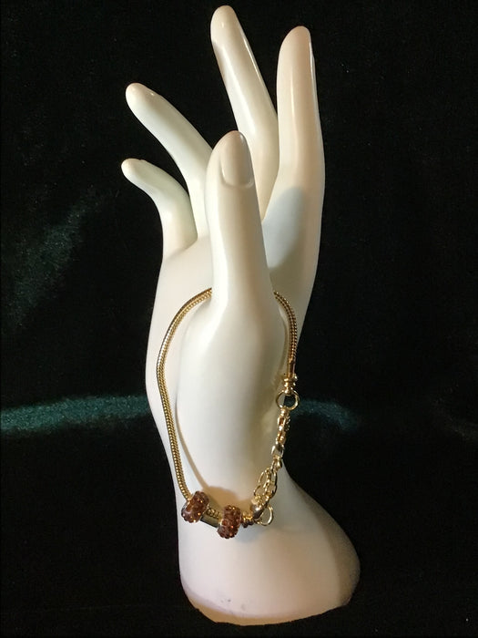 Zodiac adjustable snake bracelet-(July-August)Leo