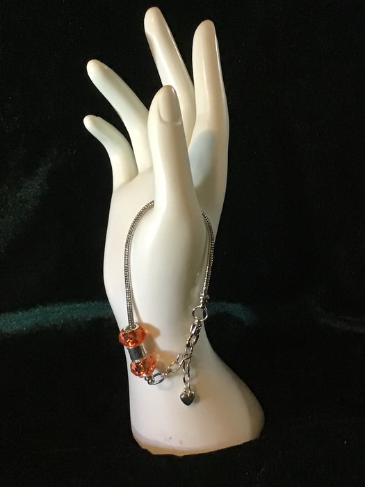 Zodiac adjustable snake bracelet-(August-Sept)Virgo