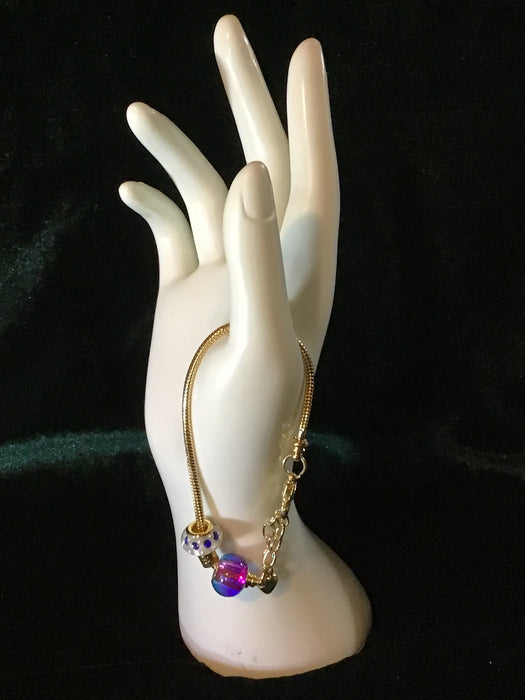 Zodiac adjustable snake bracelet-(August-Sept)Virgo