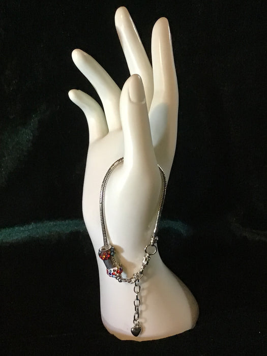 Zodiac adjustable snake bracelet-(August-Sept)Virgo