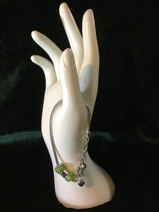 Zodiac adjustable snake bracelet-(August-Sept)Virgo