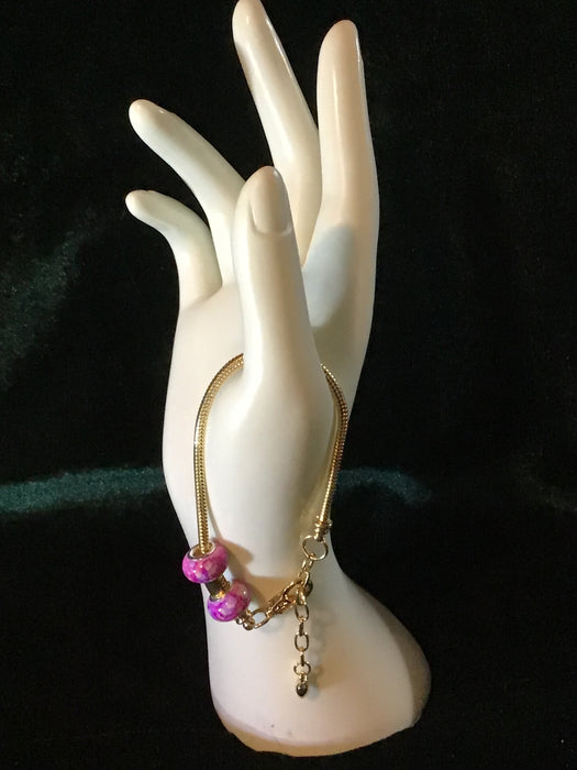 Zodiac adjustable snake bracelet-(August-Sept)Virgo