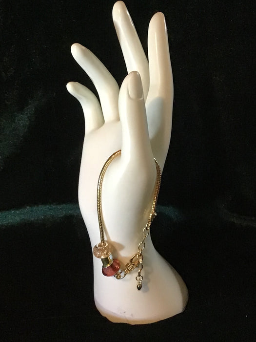 Zodiac adjustable snake bracelet-(Sept-October)Libra