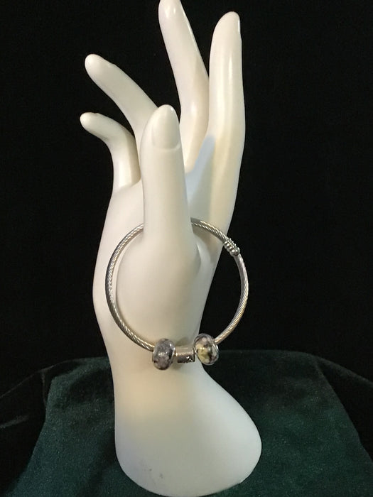 Silver snake bracelet Sagittarius