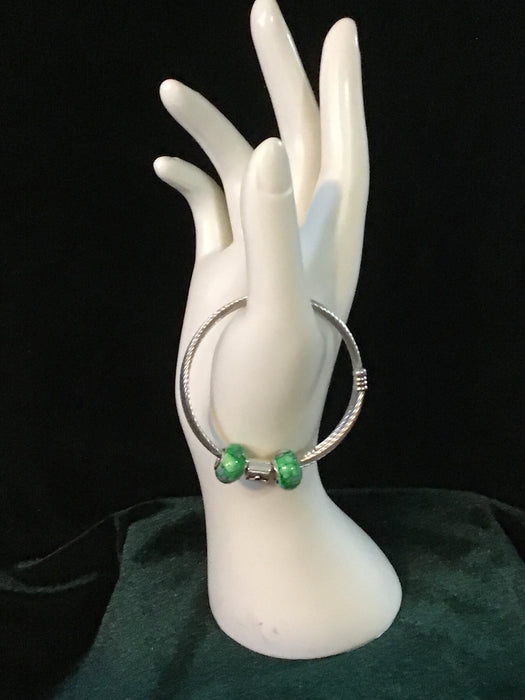 Silver snake bracelet Libra