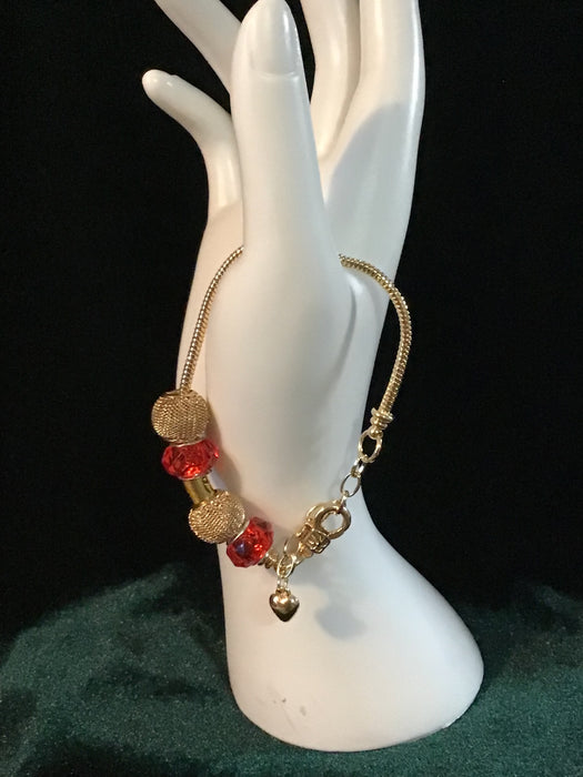 Zodiac adjustable snake bracelet-Cancer