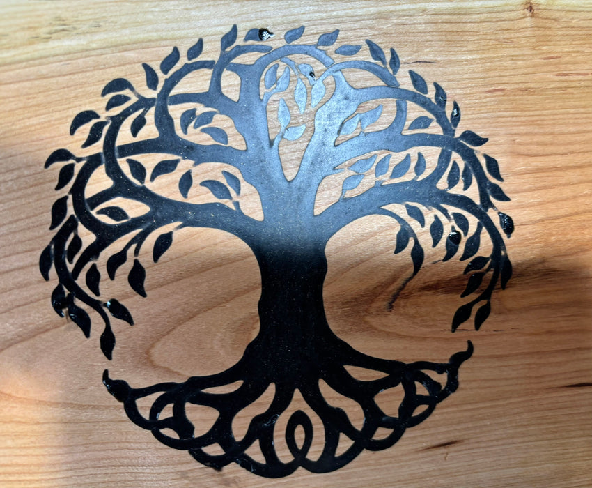 Cherry hat rack