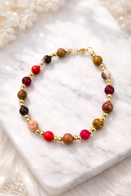 Natural stone bracelet