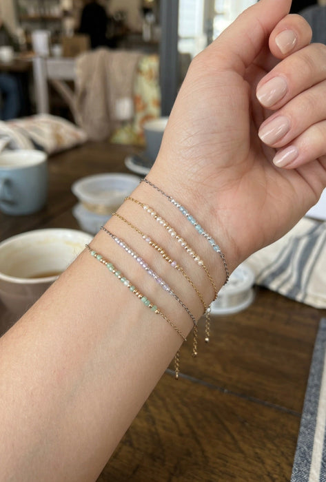 Custom Morse Code Bracelet