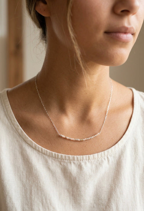Custom Morse Code Necklace