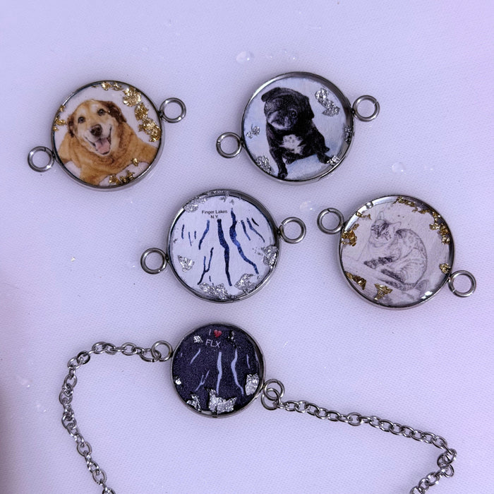 Custom Resin Bracelet or Necklace